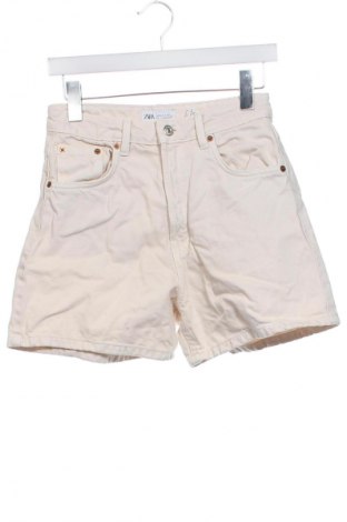 Damen Shorts Zara, Größe S, Farbe Ecru, Preis 8,23 €