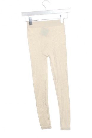 Damskie legginsy Unbranded, Rozmiar XXS, Kolor ecru, Cena 59,77 zł