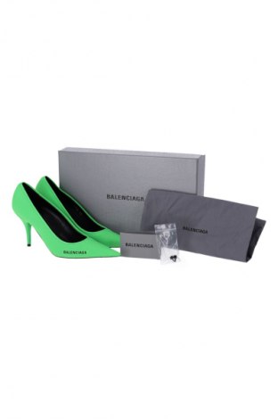 Încălțăminte de damă Balenciaga, Mărime 39, Culoare Verde, Preț 3.944,99 Lei