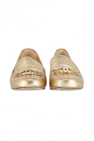 Dámske topánky  Chanel, Veľkosť 37, Farba Zlatistá, Cena  1 609,95 €