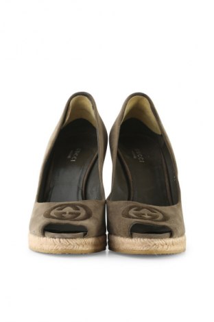 Încălțăminte de damă Gucci, Mărime 39, Culoare Verde, Preț 3.389,99 Lei