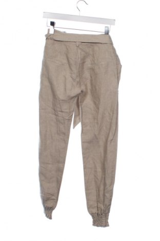 Pantaloni de femei Bershka, Mărime M, Culoare Bej, Preț 76,70 Lei