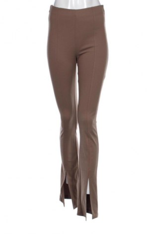 Pantaloni de femei Bershka, Mărime M, Culoare Bej, Preț 165,99 Lei