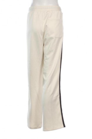 Pantaloni de femei Bershka, Mărime XL, Culoare Ecru, Preț 100,99 Lei