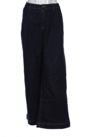 Γυναικείο παντελόνι Bpc Bonprix Collection, Μέγεθος XXL, Χρώμα Μπλέ, Τιμή 18,99 €