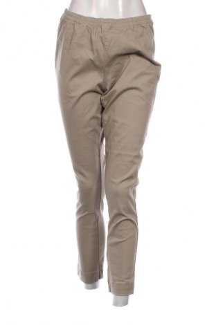 Damskie spodnie Bpc Bonprix Collection, Rozmiar L, Kolor Beżowy, Cena 66,67 zł