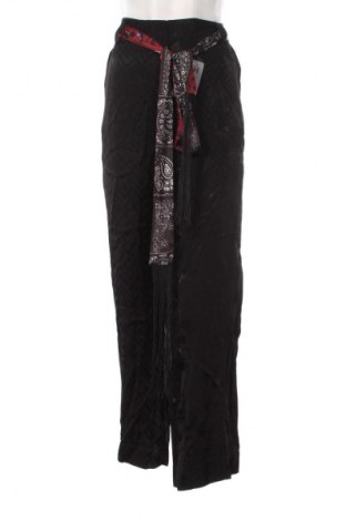 Дамски панталон Desigual, Размер XL, Цвят Черен, Цена 142,99 лв.