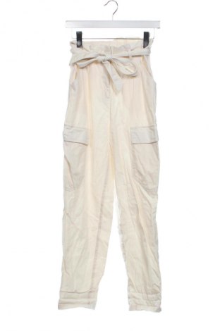 Pantaloni de femei H&M, Mărime S, Culoare Ecru, Preț 76,30 Lei