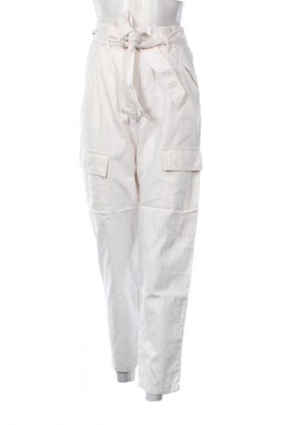 Damskie spodnie H&M, Rozmiar S, Kolor Biały, Cena 66,39 zł