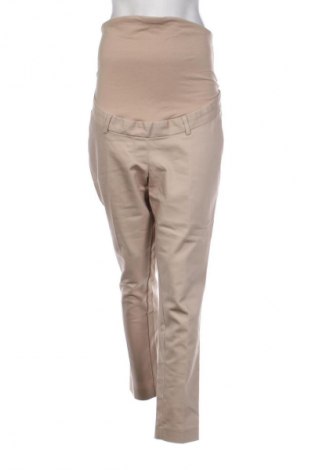 Pantaloni de femei H&M Mama, Mărime XL, Culoare Bej, Preț 102,95 Lei