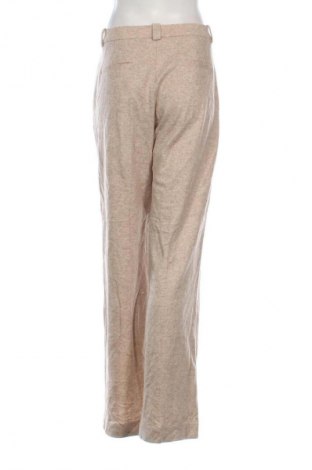 Дамски панталон Massimo Dutti, Размер M, Цвят Бежов, Цена 63,99 лв.