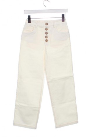 Γυναικείο παντελόνι Massimo Dutti, Μέγεθος XS, Χρώμα Λευκό, Τιμή 31,68 €
