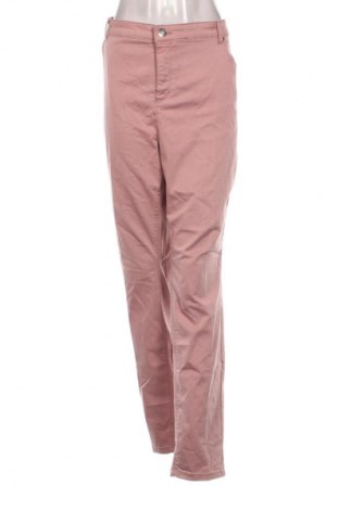 Damskie spodnie Ms Mode, Rozmiar 3XL, Kolor Różowy, Cena 95,99 zł