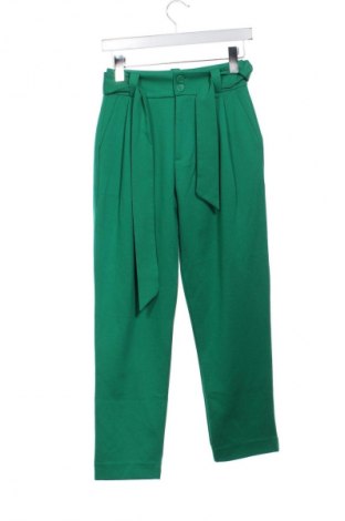 Pantaloni de femei Reserved, Mărime XS, Culoare Verde, Preț 76,00 Lei