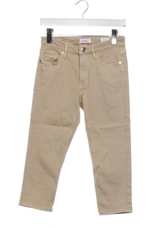 Pantaloni de femei S.Oliver, Mărime XS, Culoare Bej, Preț 108,04 Lei
