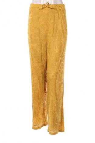 Pantaloni de femei SHEIN, Mărime XL, Culoare Galben, Preț 88,99 Lei