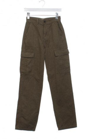 Damskie spodnie Stradivarius, Rozmiar XS, Kolor Zielony, Cena 66,67 zł