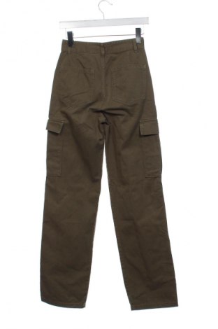 Damskie spodnie Stradivarius, Rozmiar XS, Kolor Zielony, Cena 66,67 zł