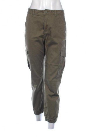 Pantaloni de femei Terranova, Mărime M, Culoare Verde, Preț 76,32 Lei