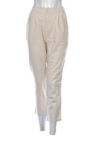Pantaloni de femei Unbranded, Mărime S, Culoare Ecru, Preț 126,32 Lei