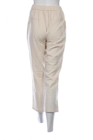 Pantaloni de femei Unbranded, Mărime S, Culoare Ecru, Preț 126,32 Lei