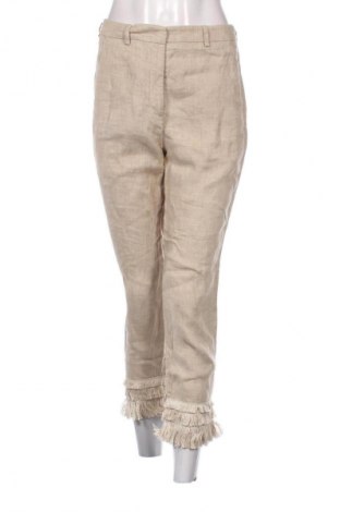 Dámské kalhoty  Weekend Max Mara, Velikost S, Barva Béžová, Cena  1 911,00 Kč