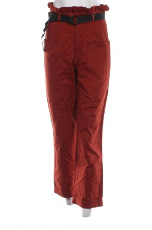 Pantaloni de femei Zara, Mărime XS, Culoare Portocaliu, Preț 93,99 Lei