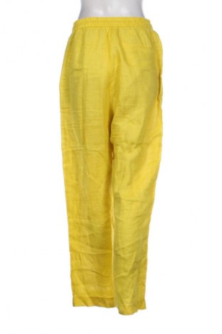 Pantaloni de femei Zara, Mărime L, Culoare Galben, Preț 71,05 Lei