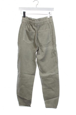 Damskie spodnie Zara, Rozmiar XS, Kolor Zielony, Cena 62,02 zł