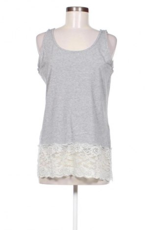 Tricou de damă Laura Torelli, Mărime L, Culoare Gri, Preț 46,30 Lei