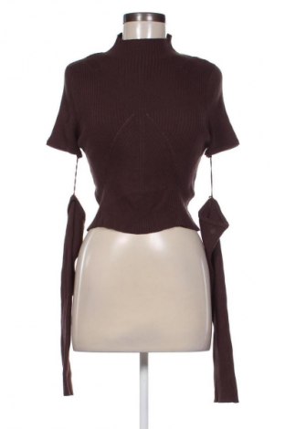 Női pulóver Bershka, Méret L, Szín Barna, Ár 5 865 Ft