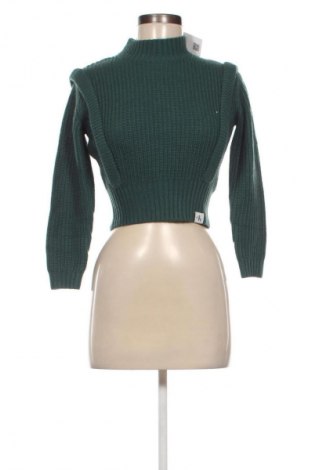 Дамски пуловер Calvin Klein Jeans, Размер S, Цвят Зелен, Цена 152,99 лв.