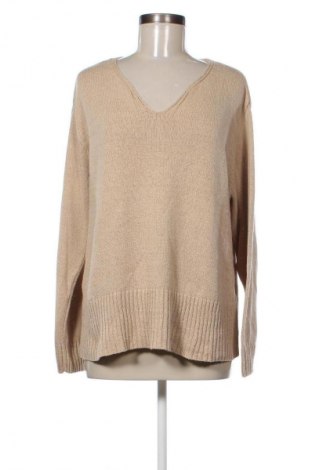 Damski sweter Unbranded, Rozmiar XXL, Kolor Beżowy, Cena 66,67 zł