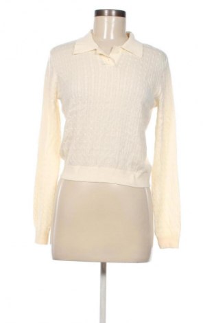 Pulover de femei Giordano, Mărime S, Culoare Ecru, Preț 100,99 Lei