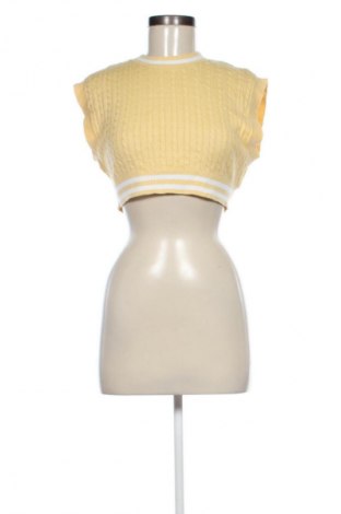Pulover de femei H&M Divided, Mărime XS, Culoare Galben, Preț 100,99 Lei