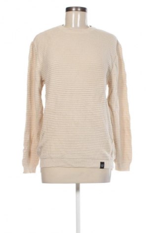 Pulover de femei Pull&Bear, Mărime L, Culoare Bej, Preț 100,99 Lei