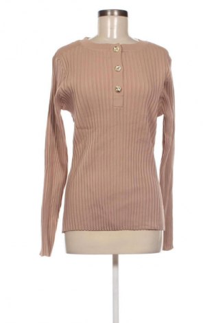 Pulover de femei Rockmans, Mărime XL, Culoare Bej, Preț 57,99 Lei