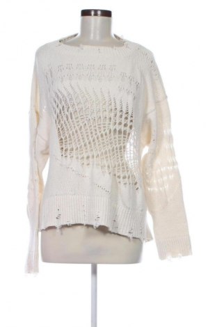 Damenpullover Zara, Größe M, Farbe Weiß, Preis 18,99 €