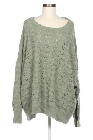 Damski sweter Zizzi, Rozmiar 5XL, Kolor Zielony, Cena 97,99 zł