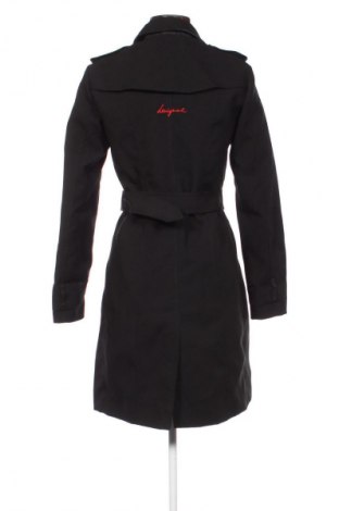 Trench de femei Desigual, Mărime M, Culoare Negru, Preț 397,37 Lei
