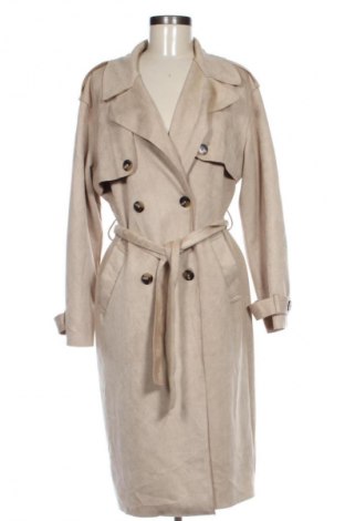 Trench de femei Zara, Mărime S, Culoare Bej, Preț 189,99 Lei