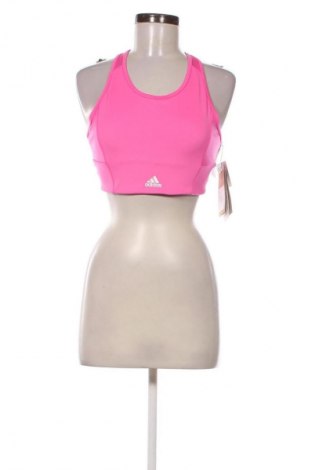 Damen Sporttop Adidas, Größe M, Farbe Rosa, Preis 39,40 €