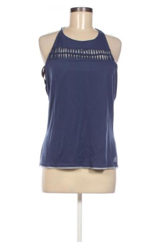 Γυναίκειο αθλητικό τοπ Adidas, Μέγεθος XL, Χρώμα Μπλέ, Τιμή 25,16 €
