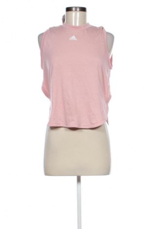 Damen Sporttop Adidas, Größe S, Farbe Aschrosa, Preis 23,99 €