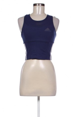 Damen Sporttop Adidas, Größe XS, Farbe Blau, Preis € 17,36