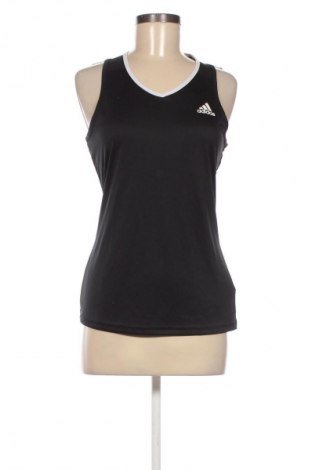 Damen Sporttop Adidas, Größe M, Farbe Schwarz, Preis € 17,39