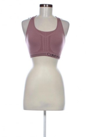 Dámský sportovní top  Calvin Klein, Velikost M, Barva Popelavě růžová, Cena  479,00 Kč