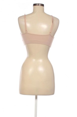 Damski sportowy top H&M, Rozmiar L, Kolor Beżowy, Cena 34,07 zł