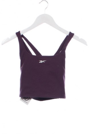 Γυναίκειο αθλητικό τοπ Reebok, Μέγεθος XS, Χρώμα Βιολετί, Τιμή 49,99 €