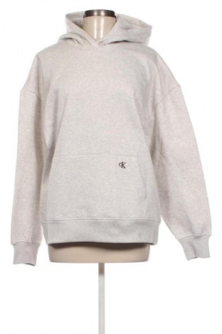 Дамски суитшърт Calvin Klein Jeans, Размер M, Цвят Сив, Цена 169,99 лв.